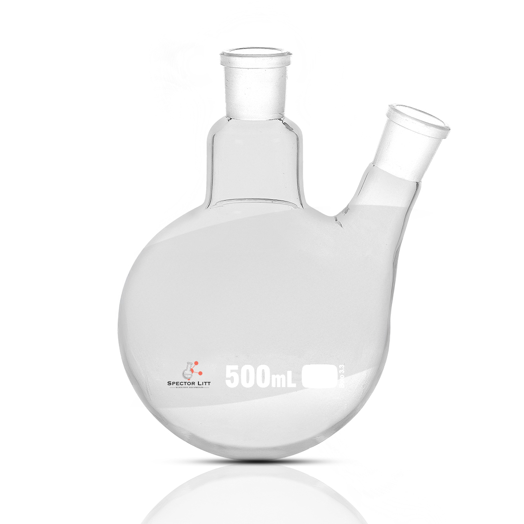 Round Bottom Flask Two Necks Angular